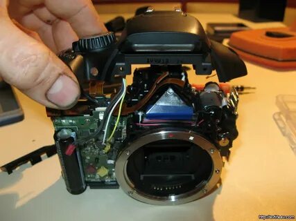 Затвор nikon d90