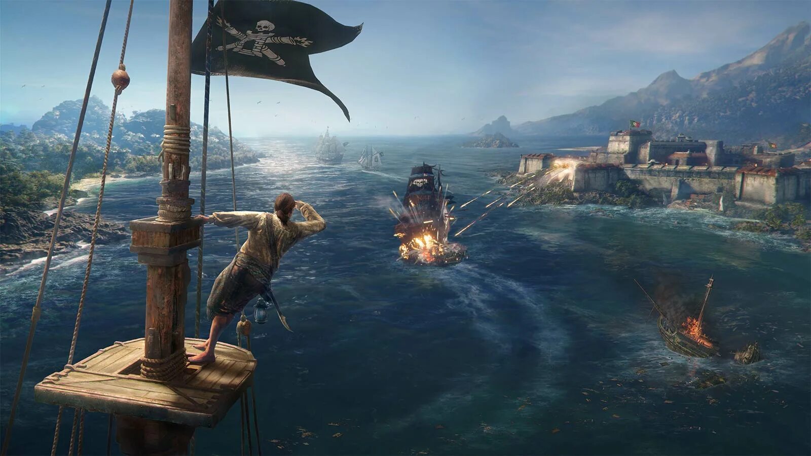 Skill bones. Игра “skull &amp; bones” (2025). skull and bones игра 2018. skull and bones геймплей. skull and bones игра корабли.