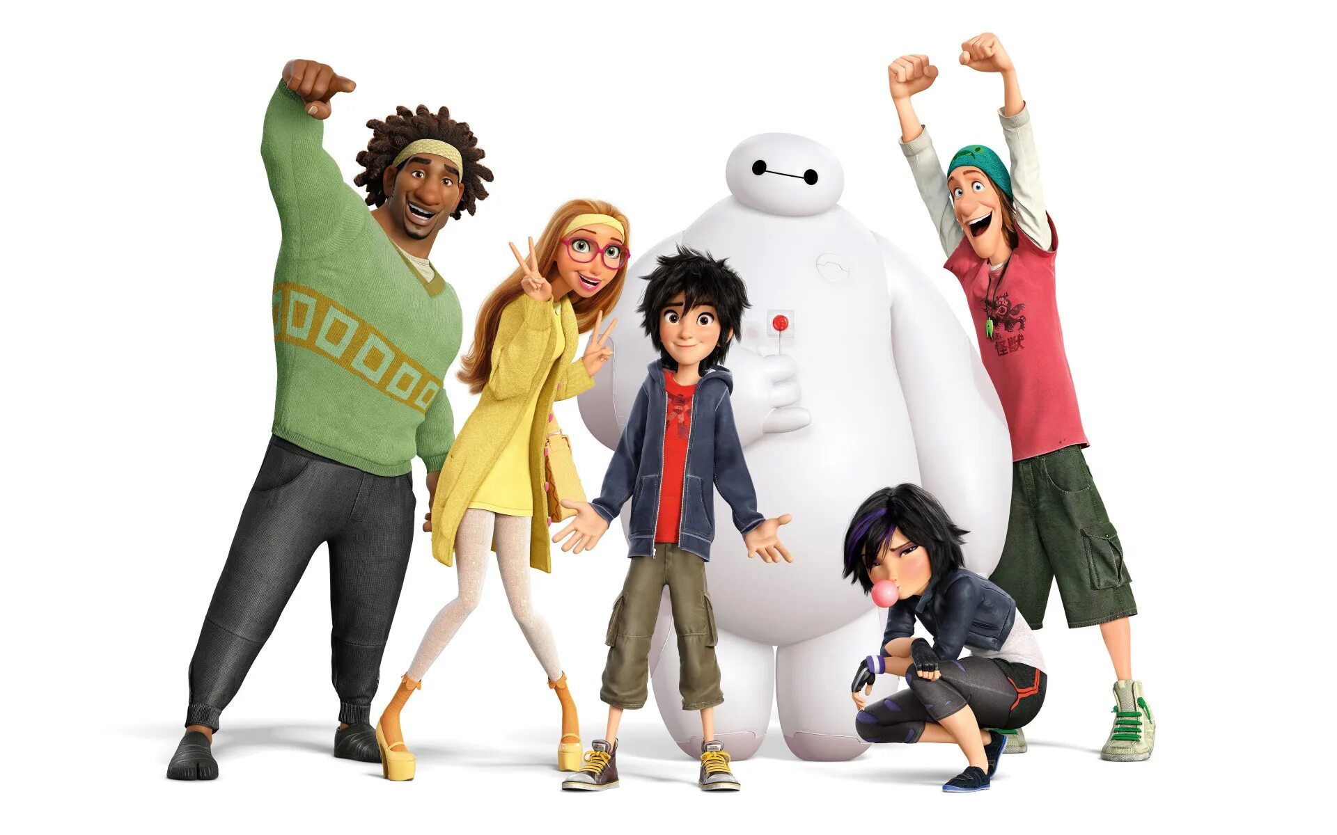 Big hero watch. Город героев / big hero 6. биг хиро 6 персонажи.