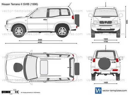 Nissan terrano габариты