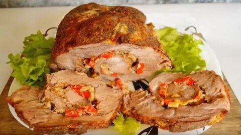 Как приготовить целый кусок свинины в духовке