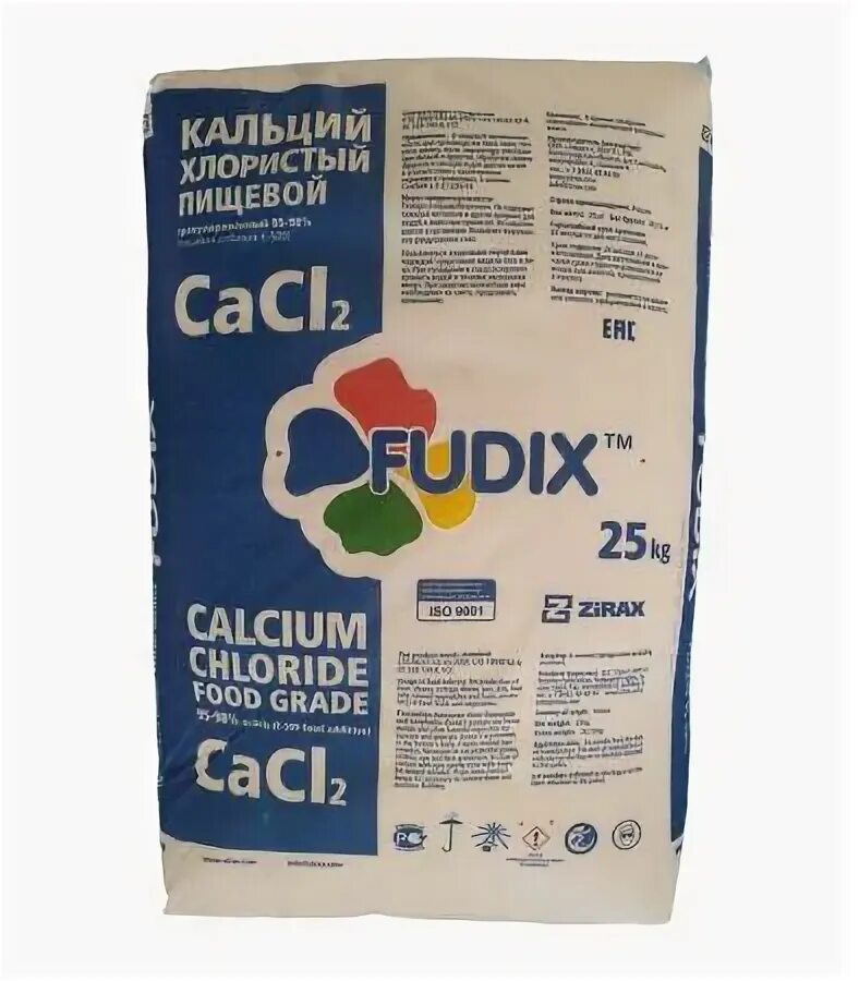 Хлорид кальция к какому классу относится. Fudix кальций хлористый пищевой. Кальций хлористый 25 кг пищевой. Кальций хлористый Zirax. Кальций хлористый пищевой "Fudix" (e509).