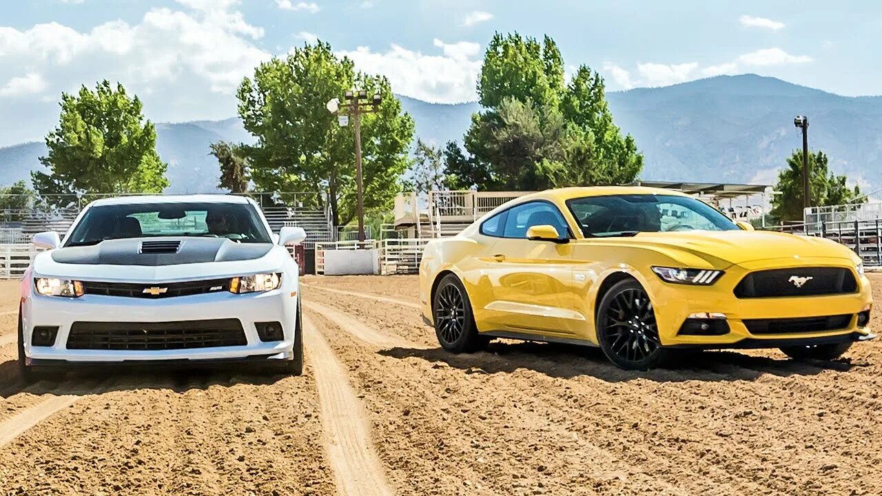 Форд Мустанг и Шевроле Камаро. Шевроле Мустанг 2015. Ford Mustang 2015. Шевроле Камаро vs Форд Мустанг. Форд против мустанга