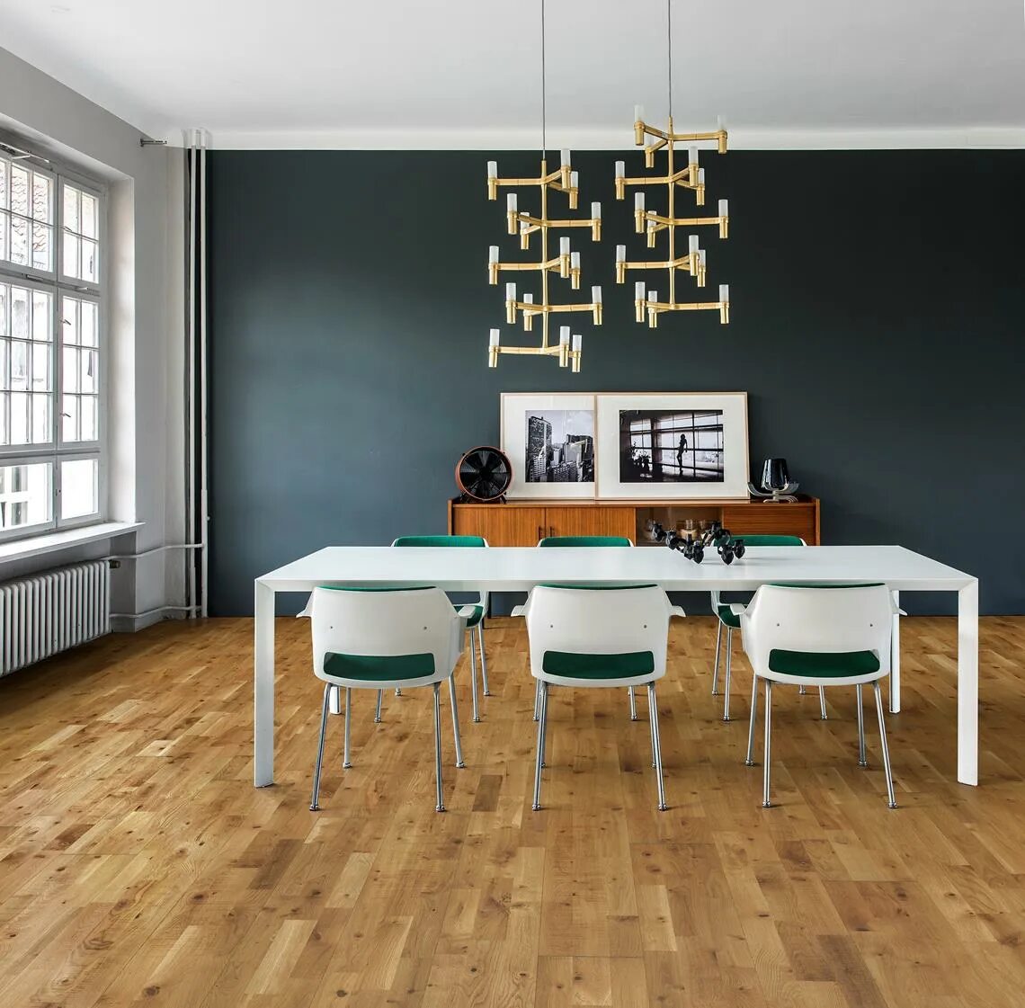 Solid wood floor