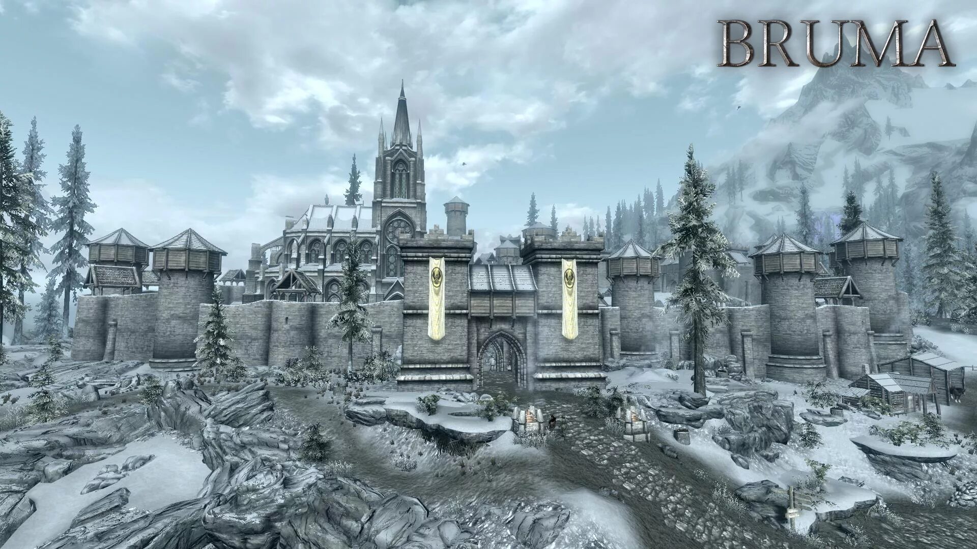 Skyrim мод beyond skyrim bruma