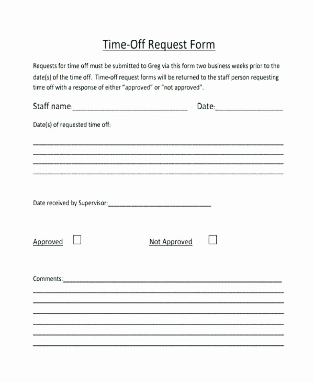 Query format