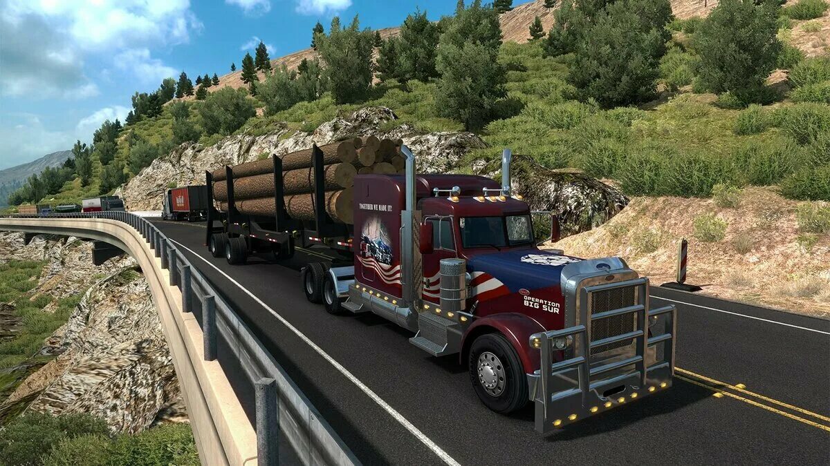 Ats грузовики. Американ Truck Simulator. American Truck Simulator 2. АТС Американ трак симулятор. American Truck Simulator 3.