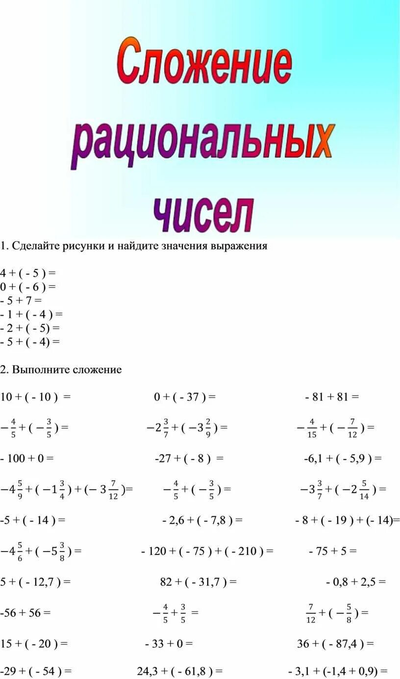 Формулы сложения и вычитания рациональных чисел 6 класс. Тема по математике 6 класс сложение рациональных чисел. Сложение рациональных чисел 6 класс формулы. Формула свойства рациональных чисел 6 класс.