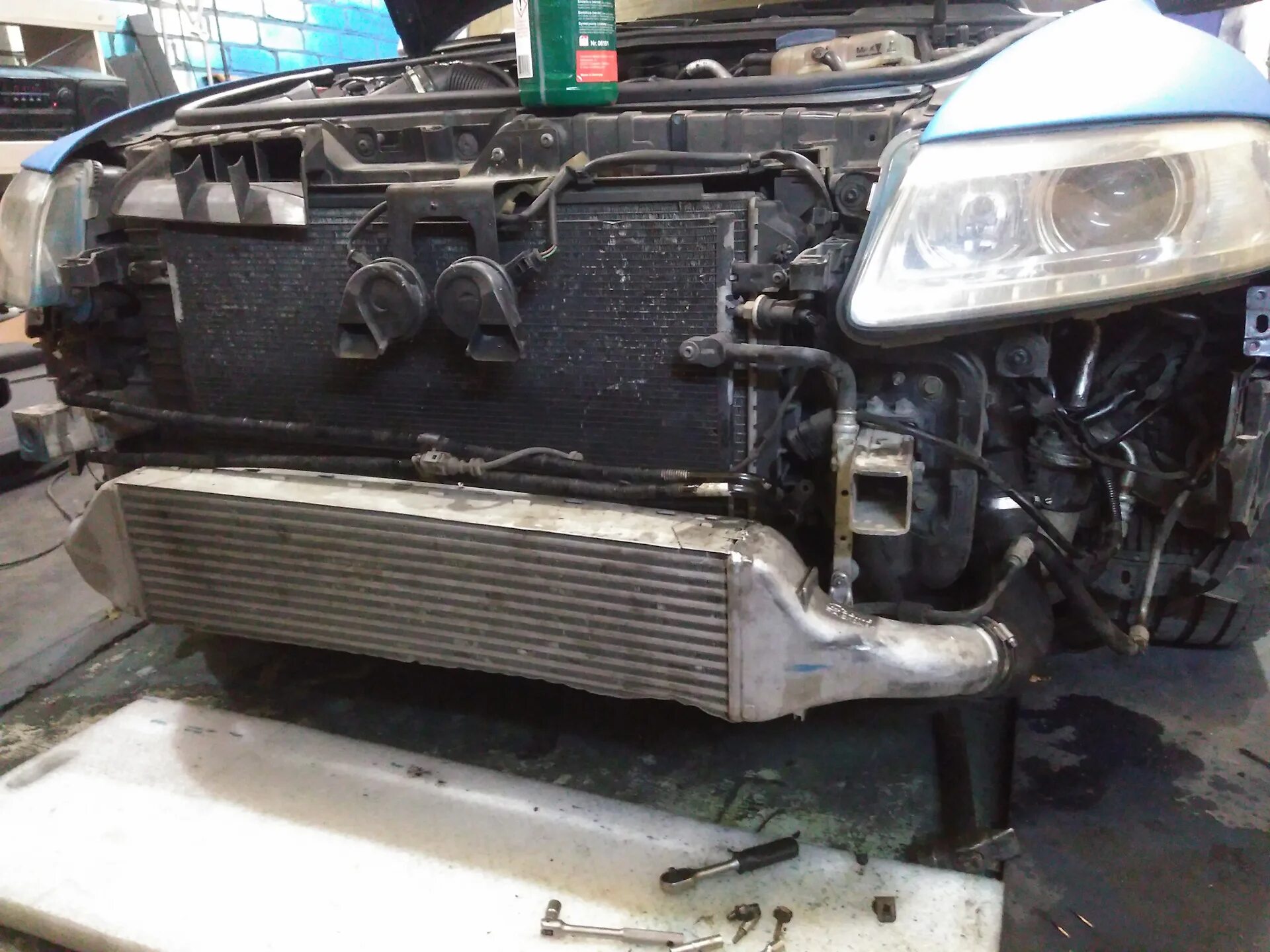 7. Кит интеркулер ауди а4 б6 1. 2tdi. 5. Интеркулер 2,0 tdi audi a3.