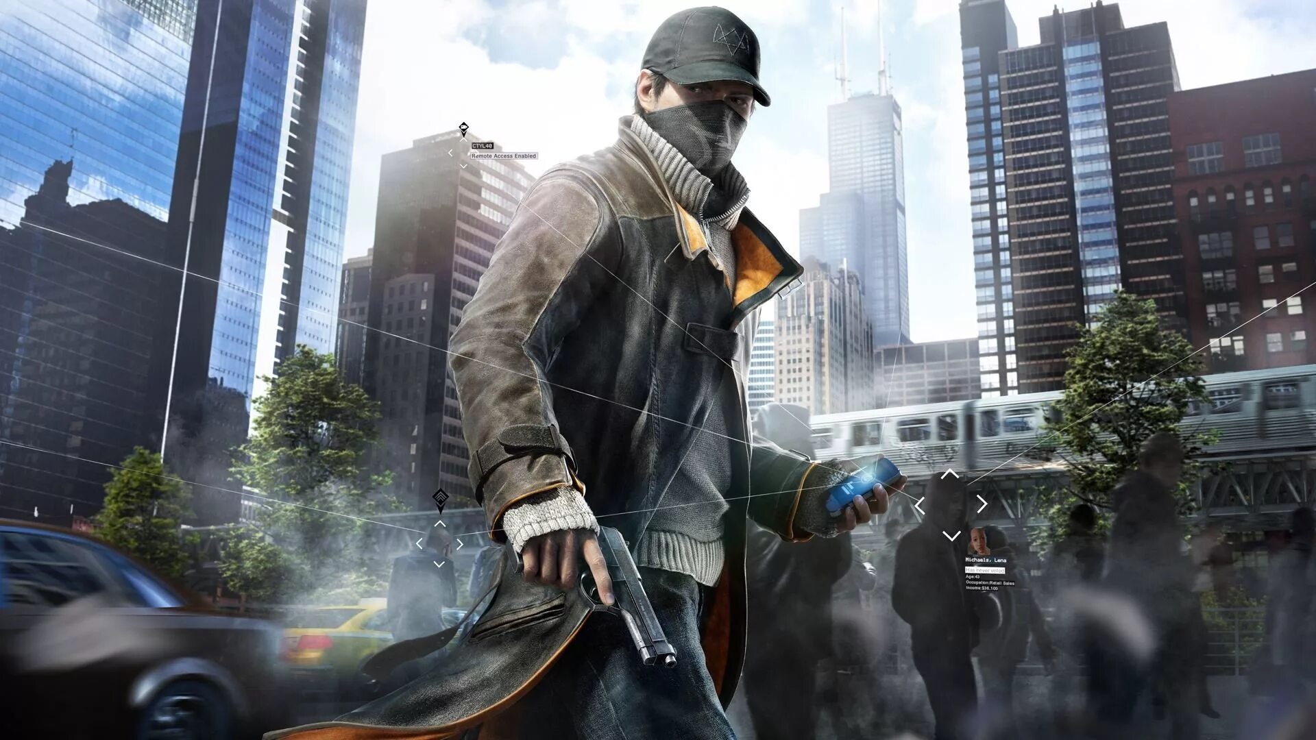 Watch dogs living city