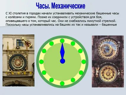 Где возникли часы