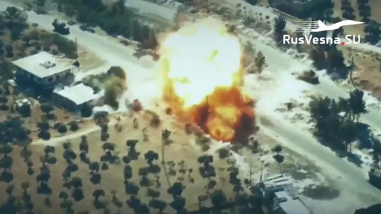 Видео атаки на колонну. Видео атаки на колонну