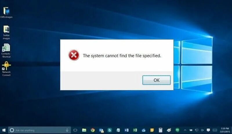 Cannot error 5. The System cannot find the file specified. Cannot find file ошибка. Can't find. Couldn't find file.