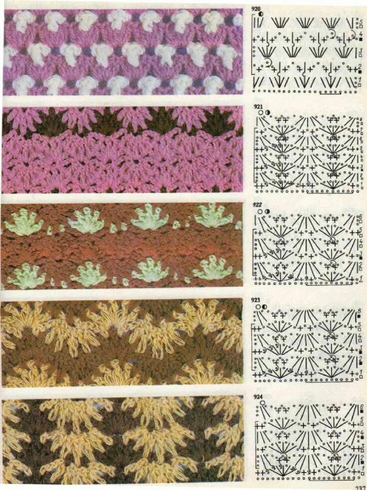 Техника вязания крючком узоры. Гирич 1000 узоров вязания крючком. Двухцветный узор крючком. Вязание крючком двухцветные узоры. Цветное вязание крючком.