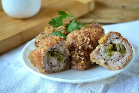 Мясные огурцы рецепт