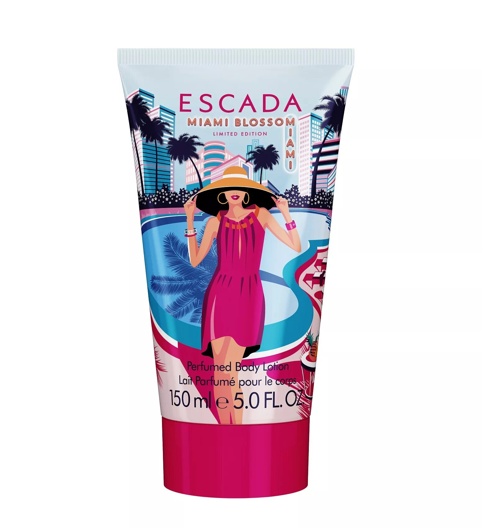 Escada Miami Blossom. Аромат Эскада Майами блоссом. Escada body Lotion. Духи Эскада Майами.