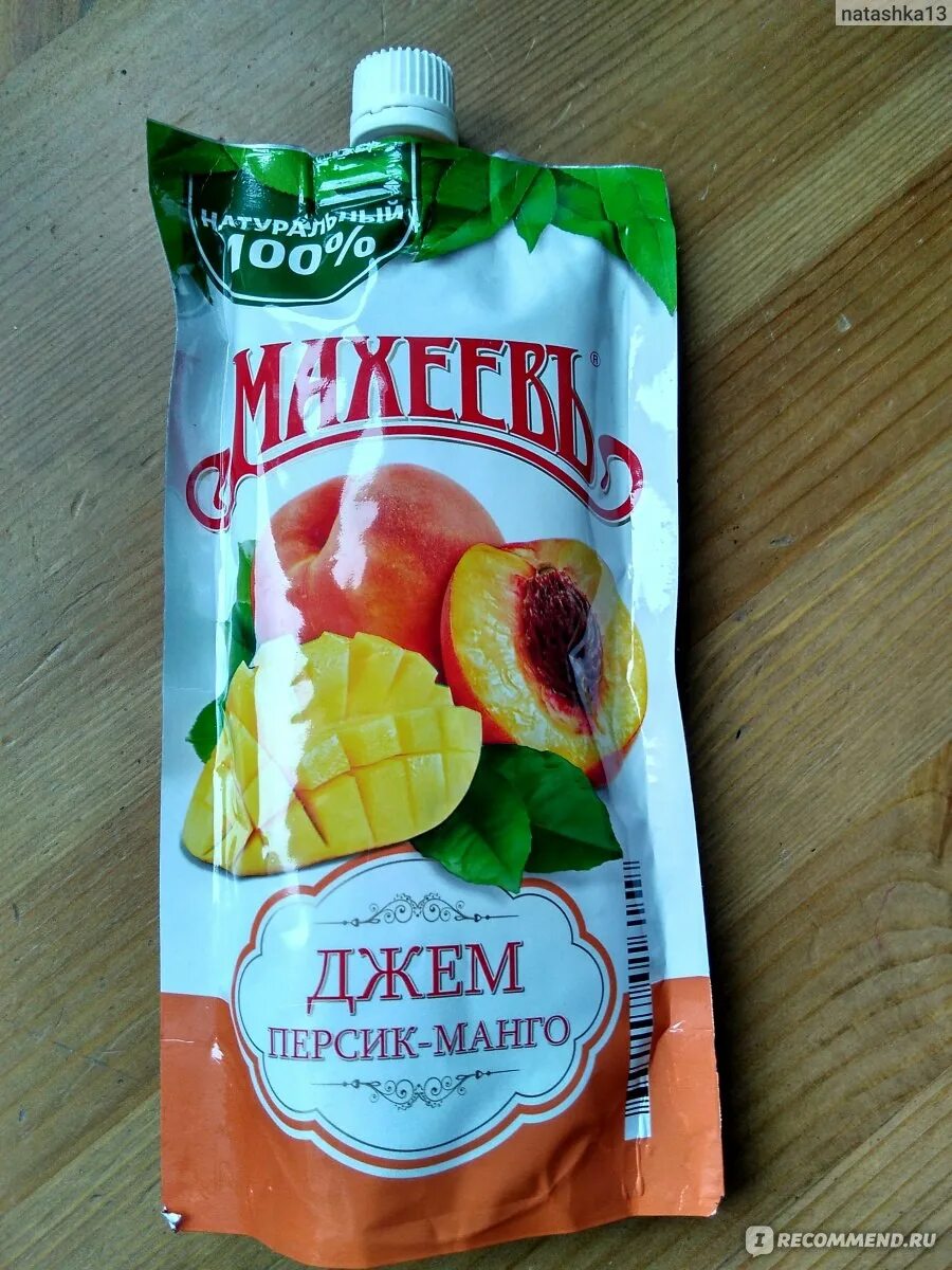 Джем в мягкой упаковке