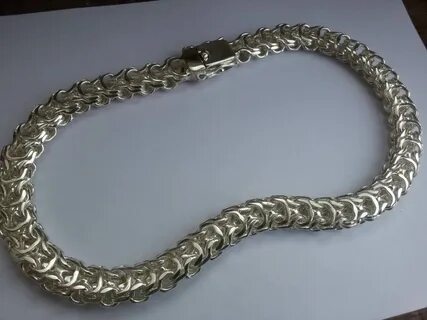 Серебряная цепочка мужская 200 грамм