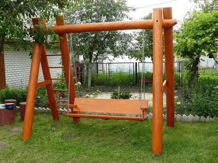 Как сделать качели