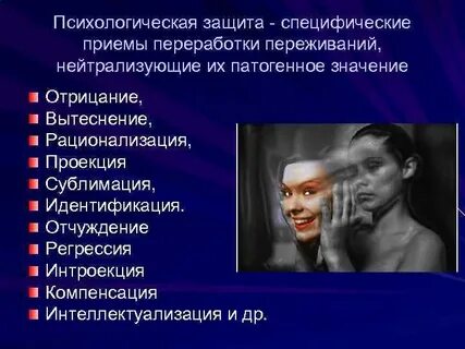 Психологические защиты подростков