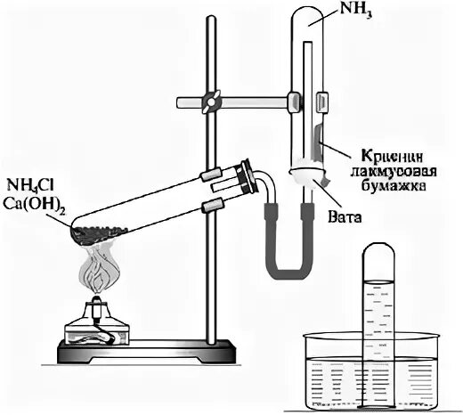 Прибор для получения аммиака в лаборатории. Прибор для получения аммиака рисунок. Метод получения аммиака в лаборатории. Лабораторный прибор для получения аммиака рисунок.