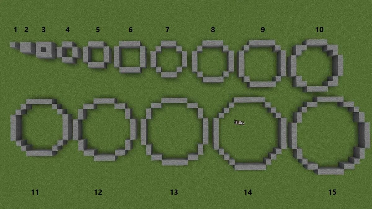 Minecraft circle generator