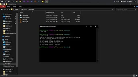 Файлы git репозитория