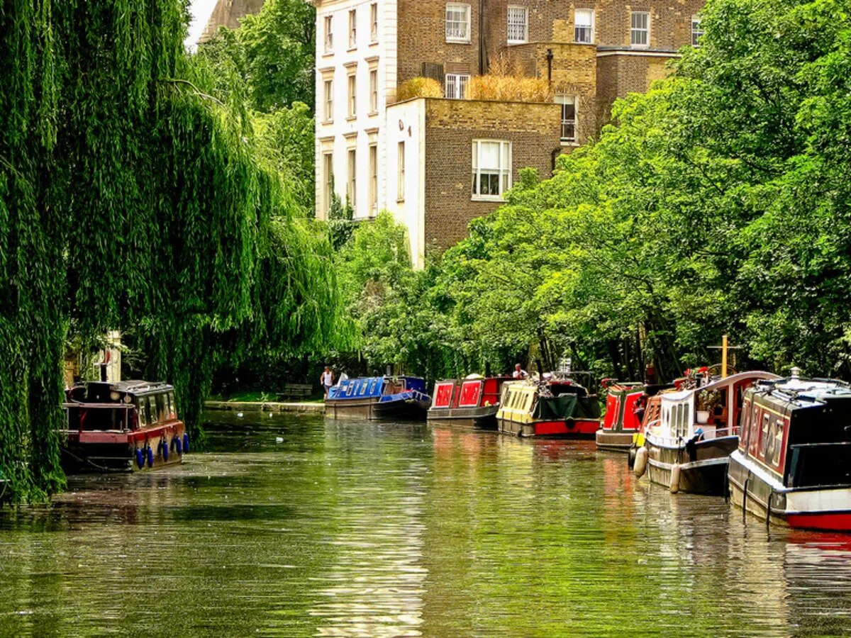 Regent s canal. Риджентс-парк в Лондоне. Риджент канал в Англии. Маленькая Венеция в Лондоне.