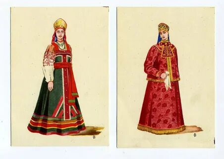 Как одевались на руси