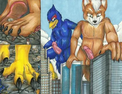 Hud Starfox Fox and Falco (48 photos) .