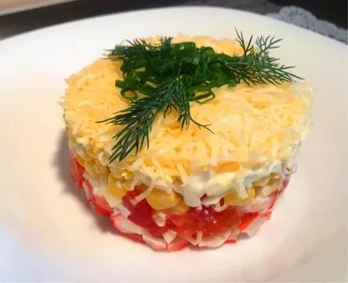 Салаты на новый год с крабовыми палочками
