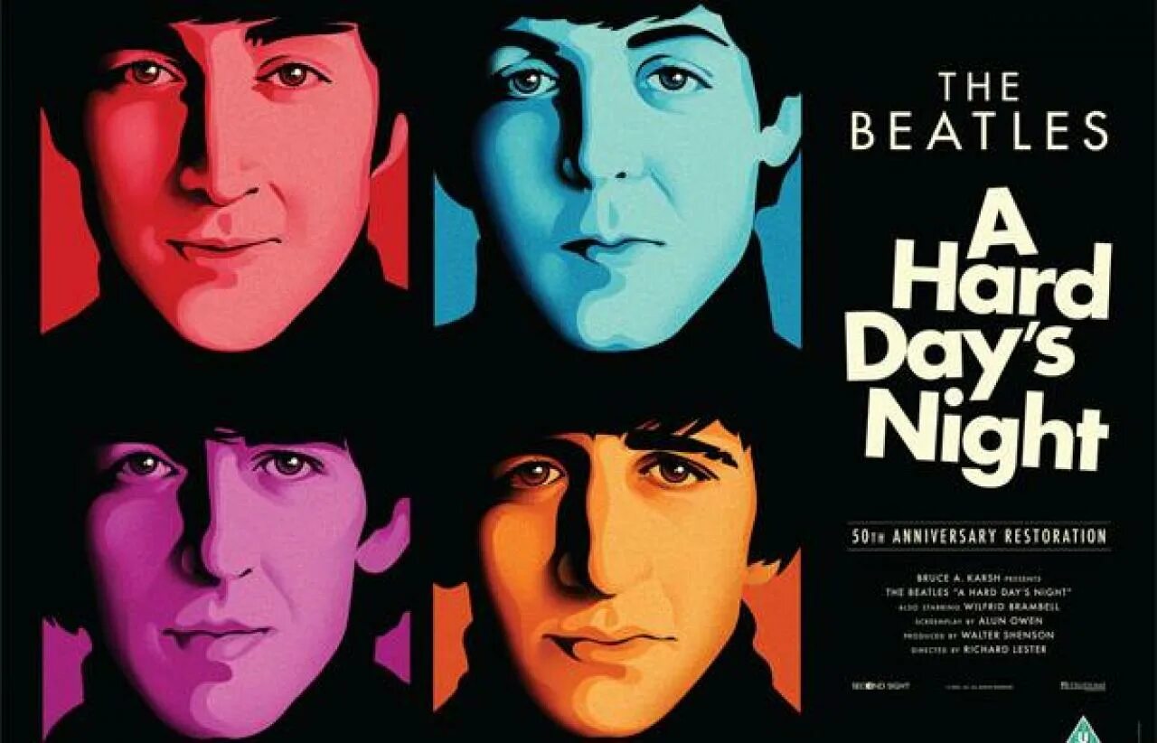 It s your night. Битлз 1964 альбом. Хард дейс Найт Битлз. The Beatles a hard Day's Night 1964. Группа the Beatles 60х.