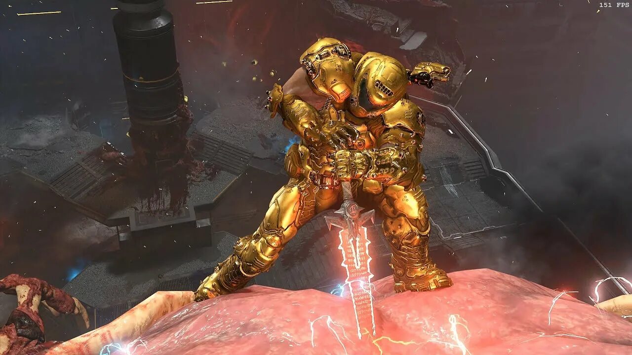 Как я играл в doom eternal dlc. Doom eternal the ancient gods 2. дум этернал ультра кошмар. doom древние боги. doom eternal dlc.