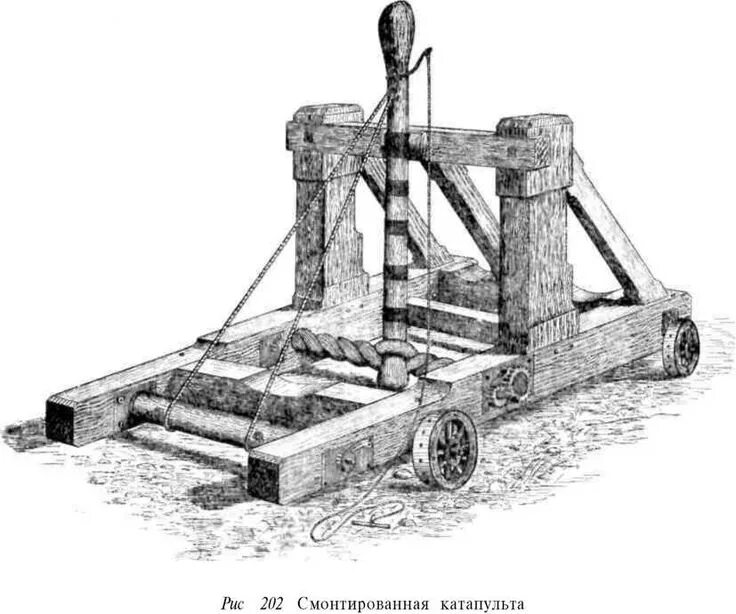Катапульта древний Рим. Осадные орудия средневековья катапульта. Онагр древний Рим. Онагр катапульта. Машина для метания камней