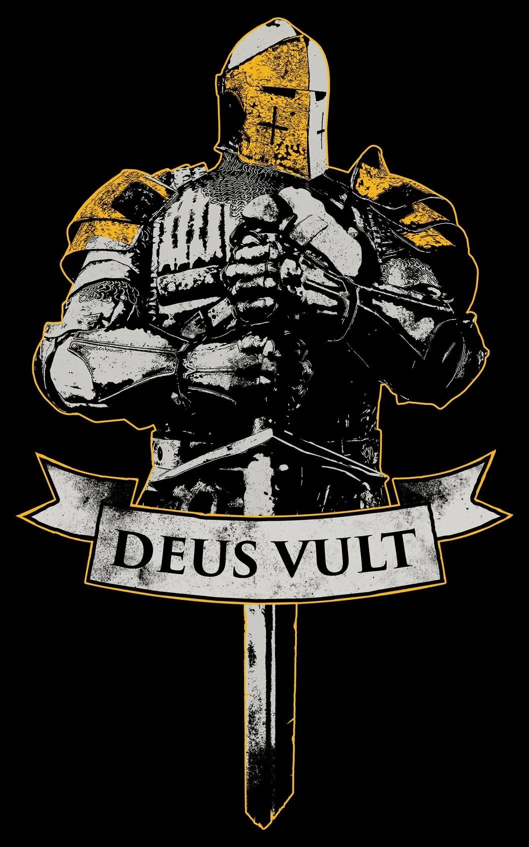 Деус Вульт. Рыцарь Deus Vult. Крестоносец Deus Vult.