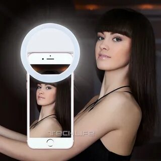 9.6US $ 52% OFF|LED Selfie Ring Light for Iphone Supplementary Lighting Nig...