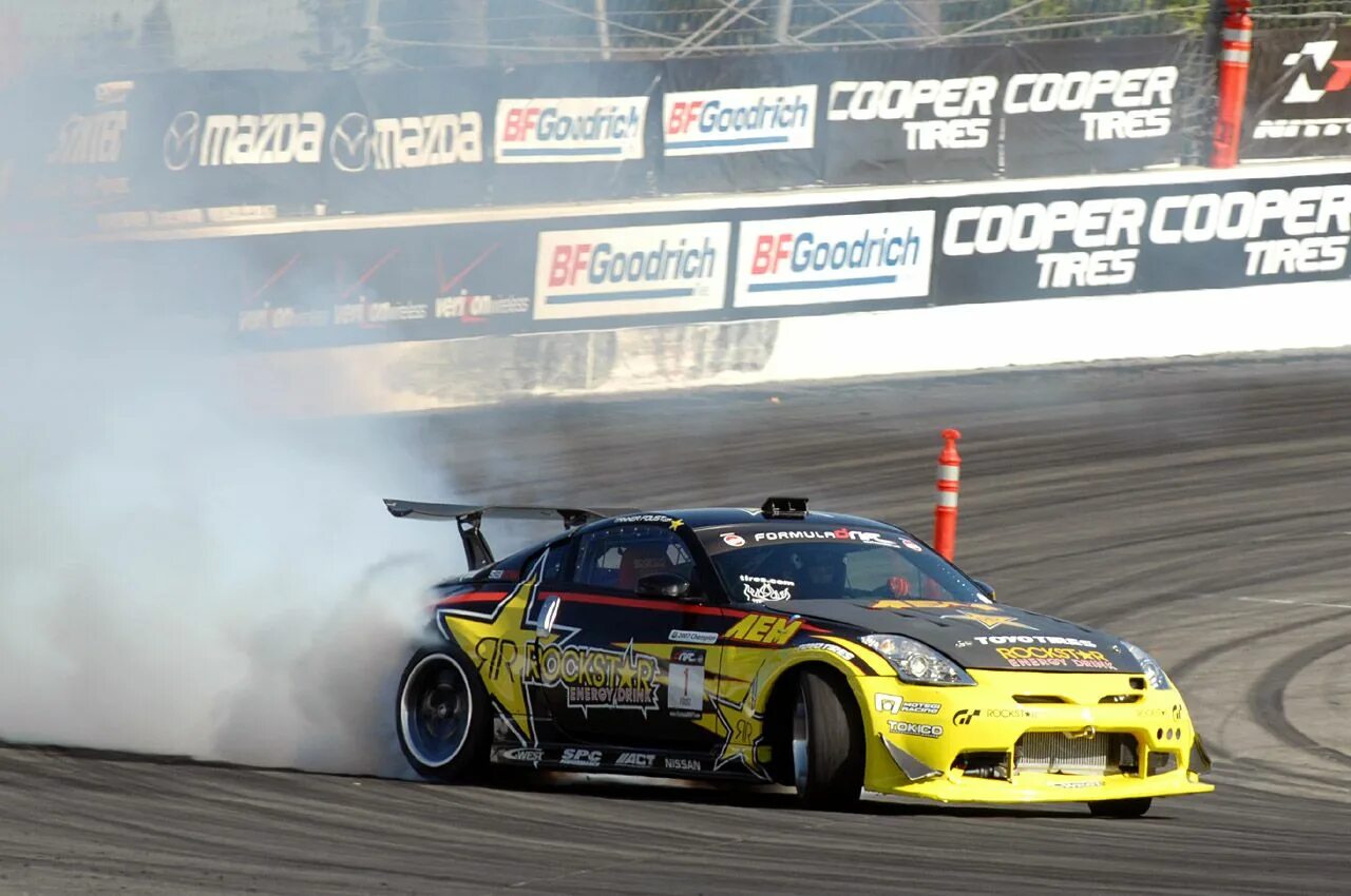 Mine drift. Рокстар дрифт. 350z Formula Drift. Formula Drift cars. Дрифт кар формула-1.