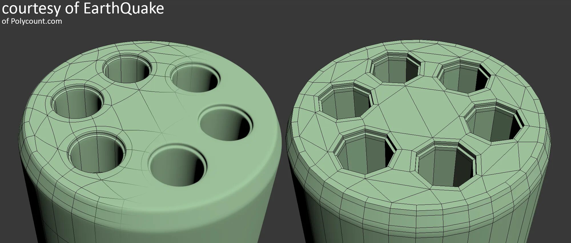 Как сделать отверстие в blender