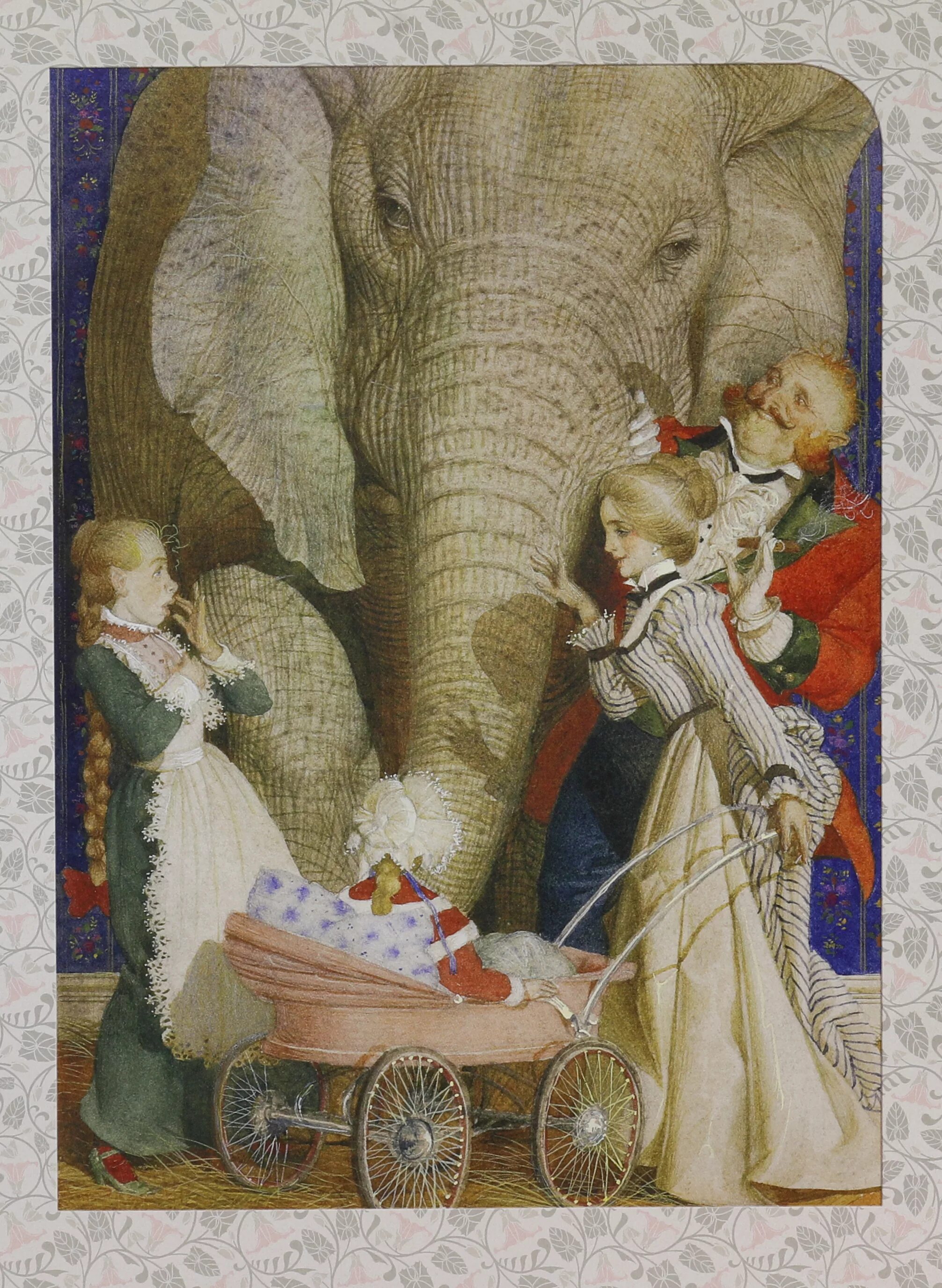 Представление ученых зверей. Спирин иллюстрации слон. Куприн а. и. "слон".