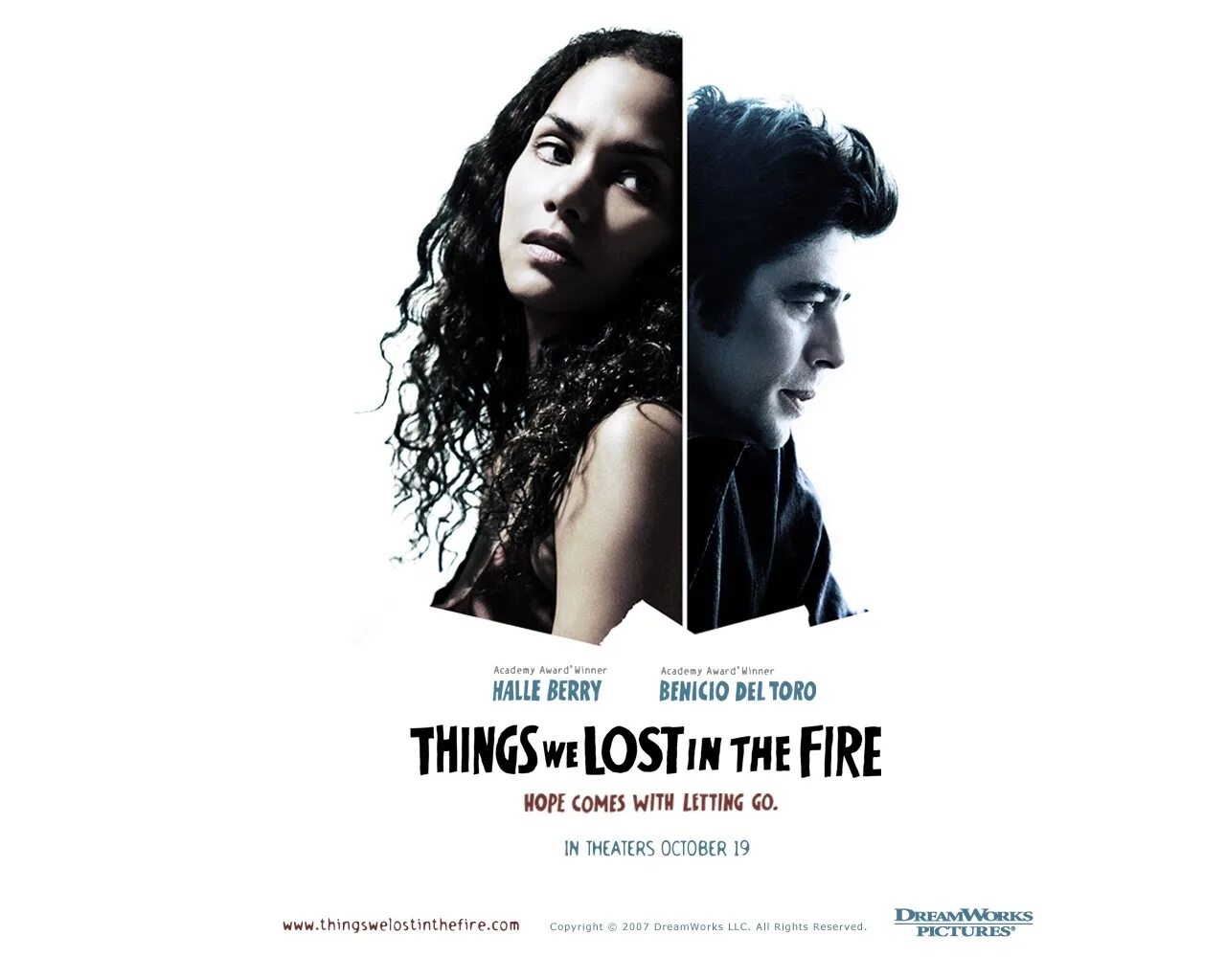 To find something better. Бенисио дель Торо то что мы потеряли. Things we Lost in the Fire. То, что мы потеряли (2007).