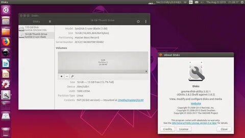 Gnome disks linux