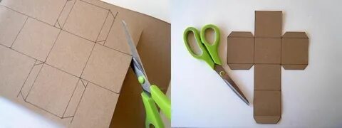 Как сделать из картона коробок маленькая