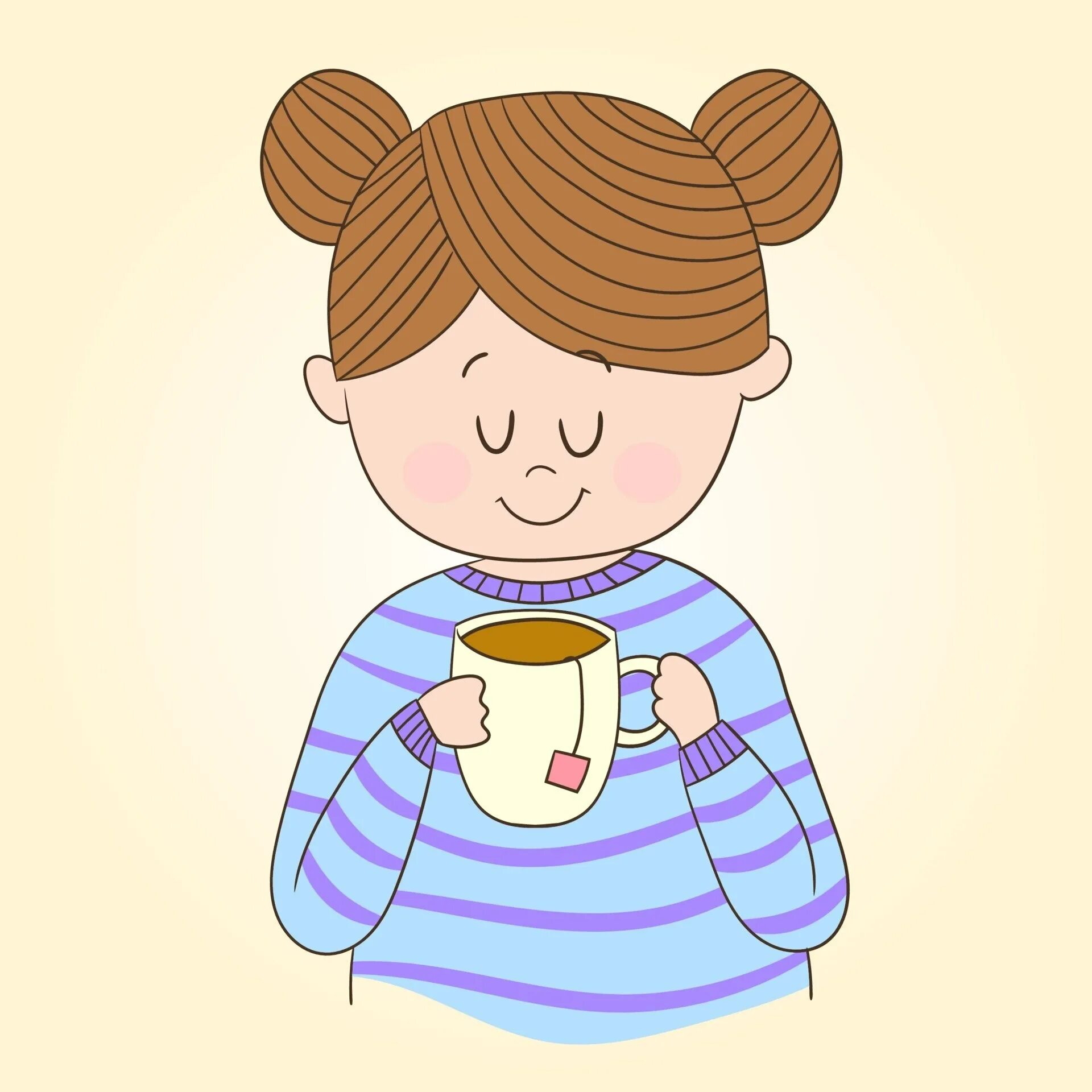 Девочка пьет чай. Нарисованная Кружка с мальчиком. Пьет чай иллюстрация. Чашка иллюстрация. Папа чай пить