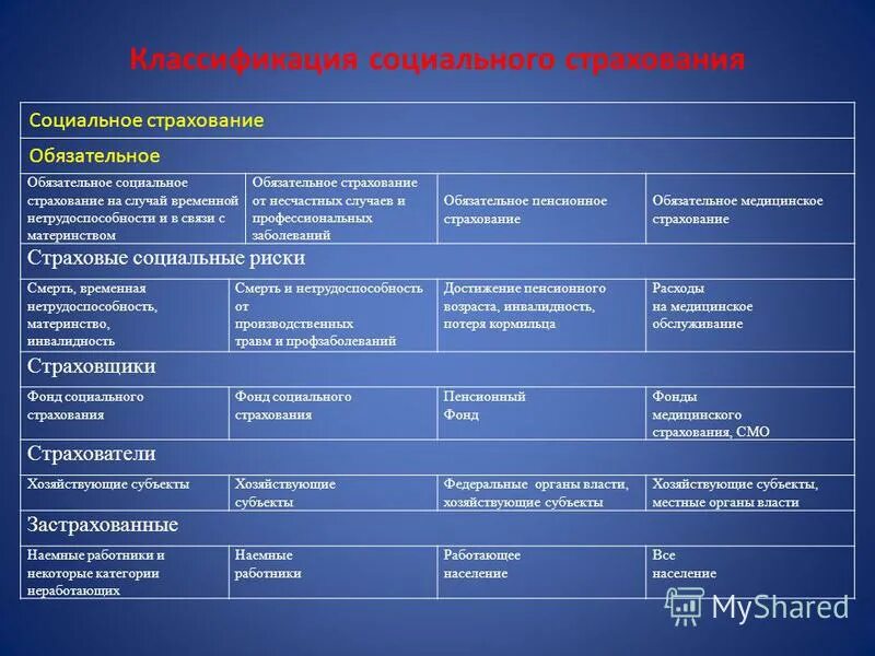 социальное страхование материнство.