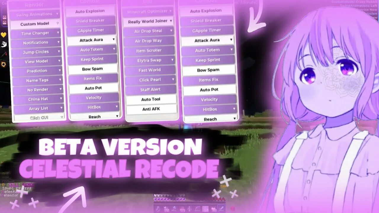 Celestial кряк. Превью разнос с celestial recode. celestial recode кряк превью. celestial recode меню. развитие с celestial recode.