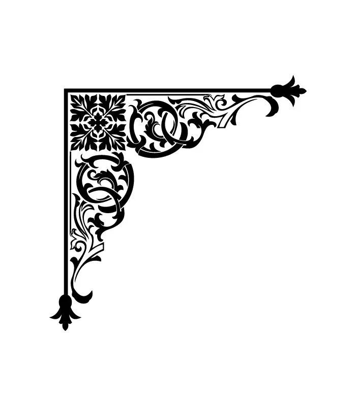 Узор угол. Вензель угловой. Corner design. Вензель уголок. Узор угл.