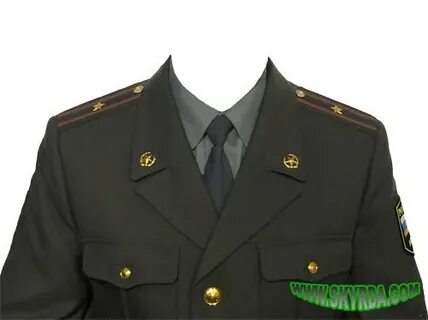 Общевойсковая форма для фотошопа