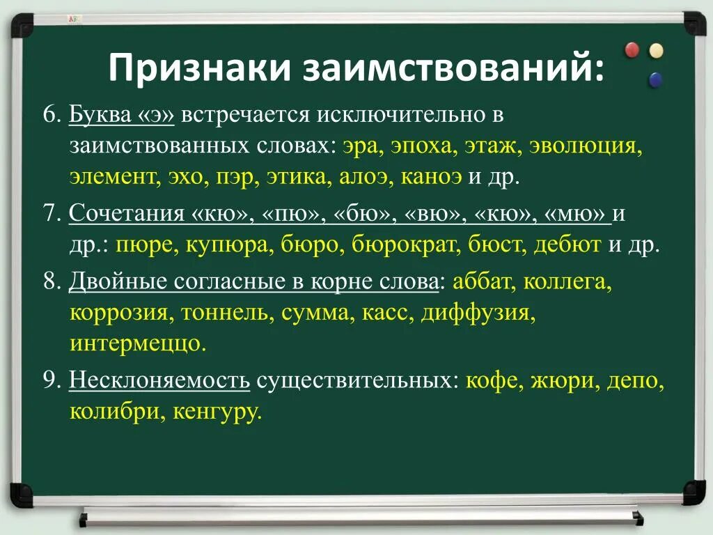 Заимствованные слова правила. Заимствованные слова. Иноязычные заимствования в современном русском языке. Признаки заимствованных слов. Лексические заимствования примеры.