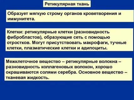 В какой ткани могут присутствовать