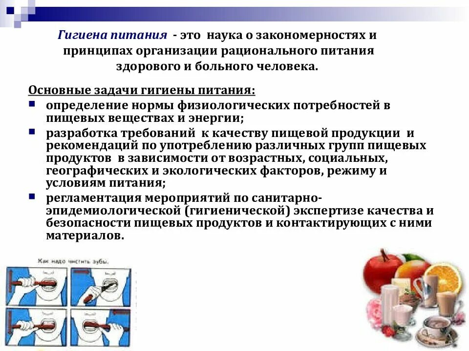 Организация гигиена